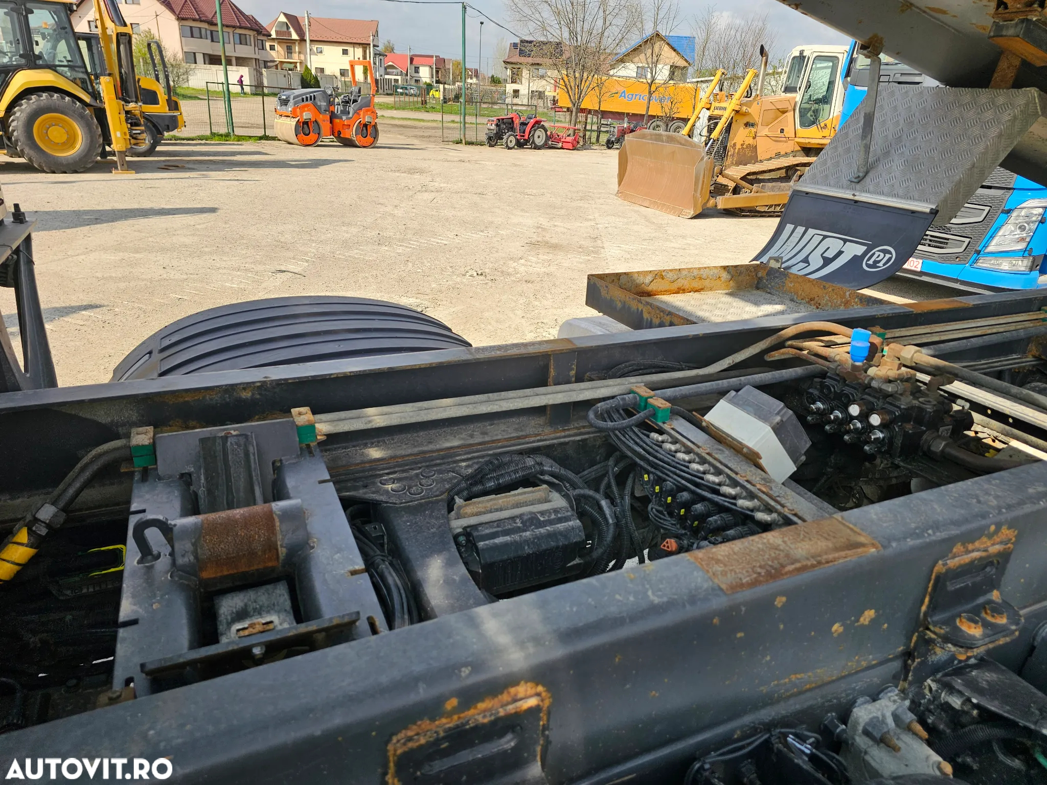 Volvo FMX 540 8x4 HD full complet autobasculanta basculanta - 19