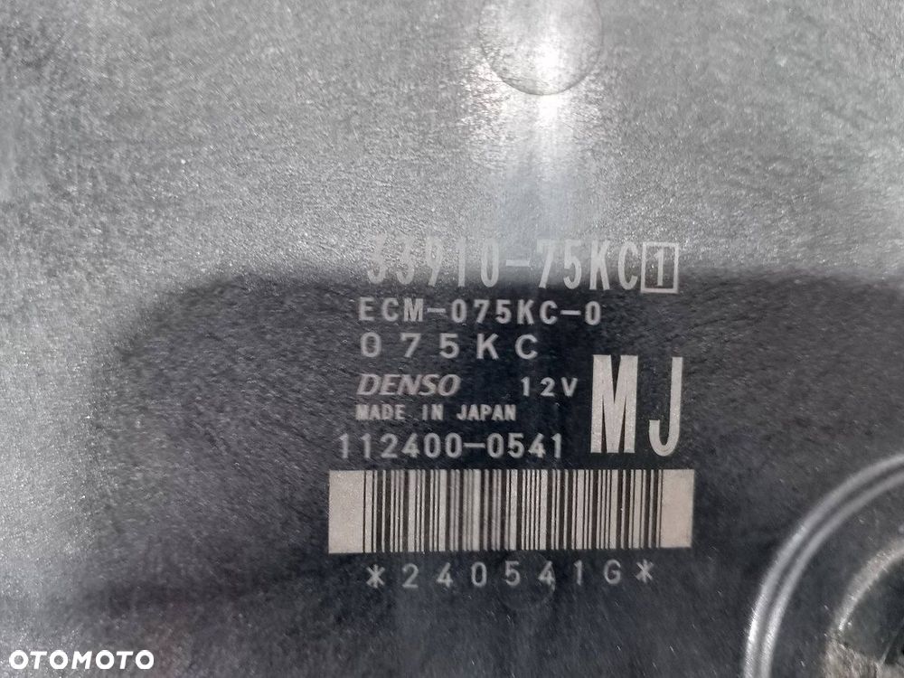 KOMPUTER, STEROWNIK SUZUKI SX 4 33910-75KC1  ECM-075KC-0 112400-0541 MJ 1.6 - 4