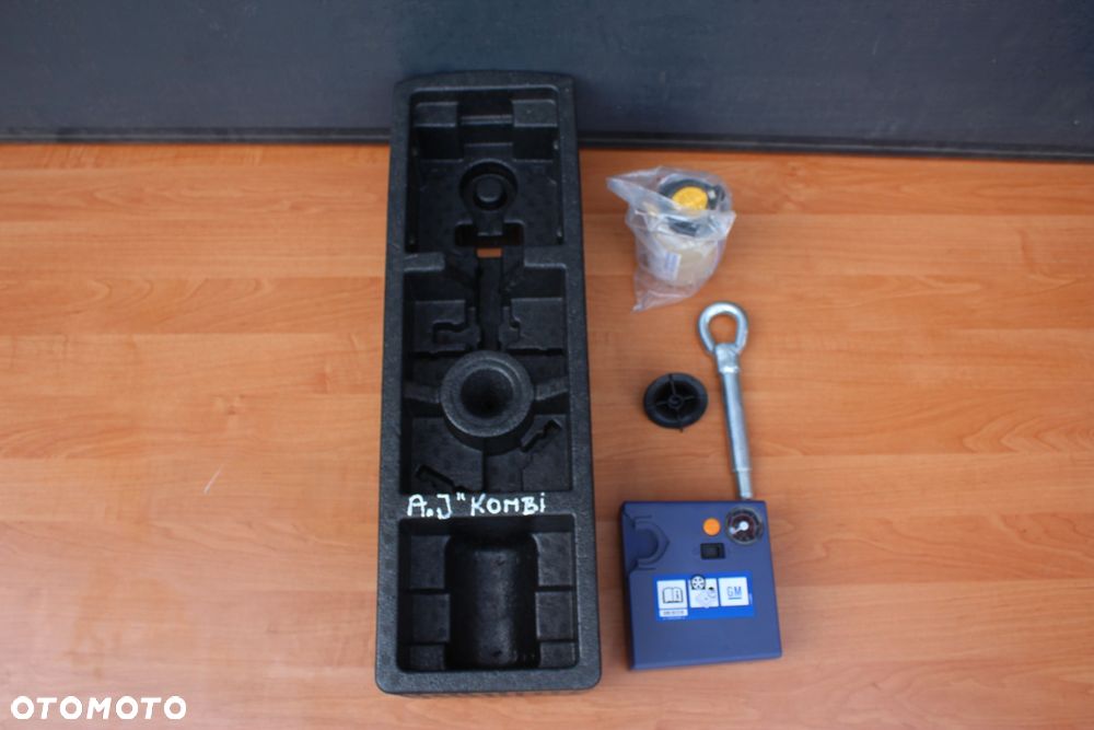 ZESTAW NAPRAWCZY KOŁA OPEL ASTRA J KOMPLETNY KOMPRESOR ORYGINAŁ - 2