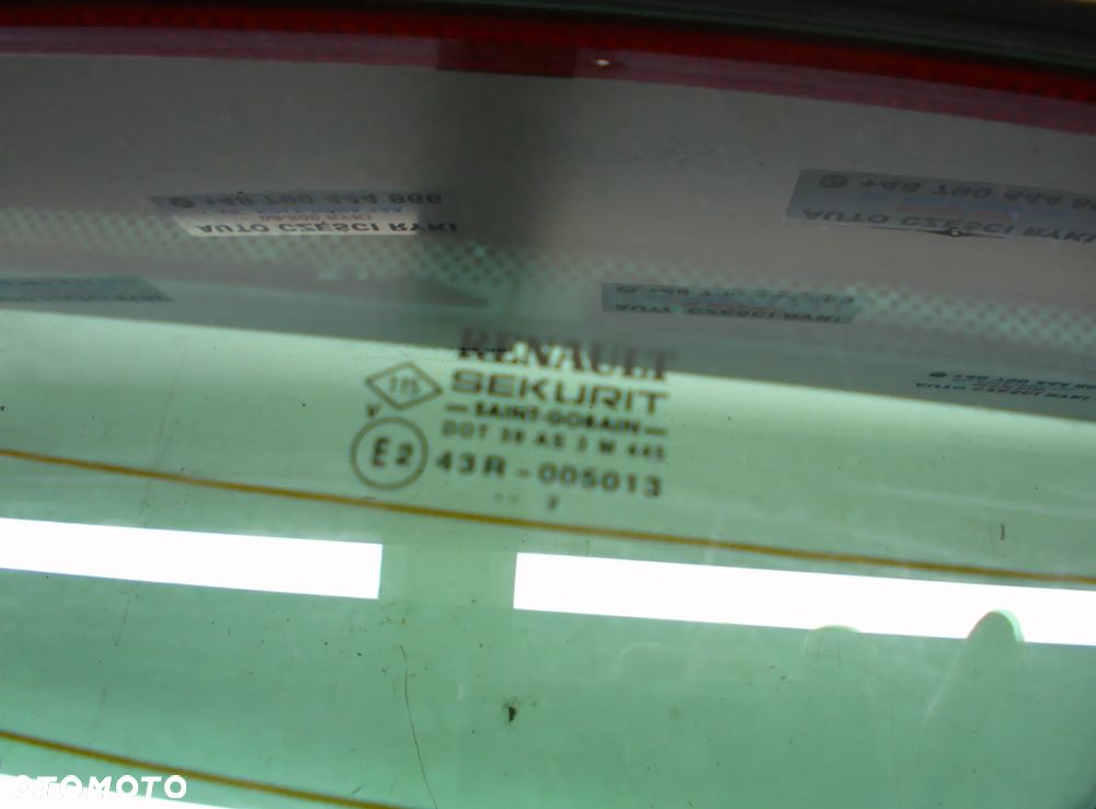 Renault Vel Satis Klapa bagażnika Szyba - 8