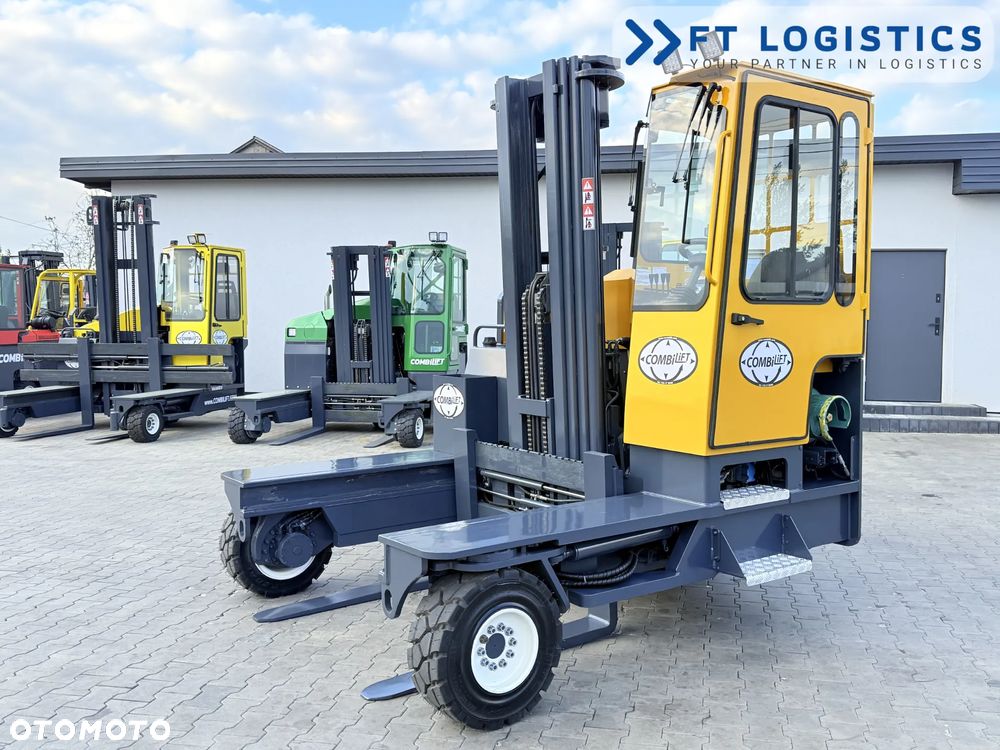 Combilift WÓZEK CZTEROKIERUNKOWY - WIELOKIERUNKOWY | COMBILIFT C5000XL | GAS | TRIPLEX 5550MM | POZYCJONER WIDEL | WOLNY SKOK | NOWE OPONY | PO SERWISIE | STAN IDEALNY | Szeroka oferta wózków czterokierunkowych i bocznych, dopasowanych do różnorodnych potrzeb i zastosowań - 3