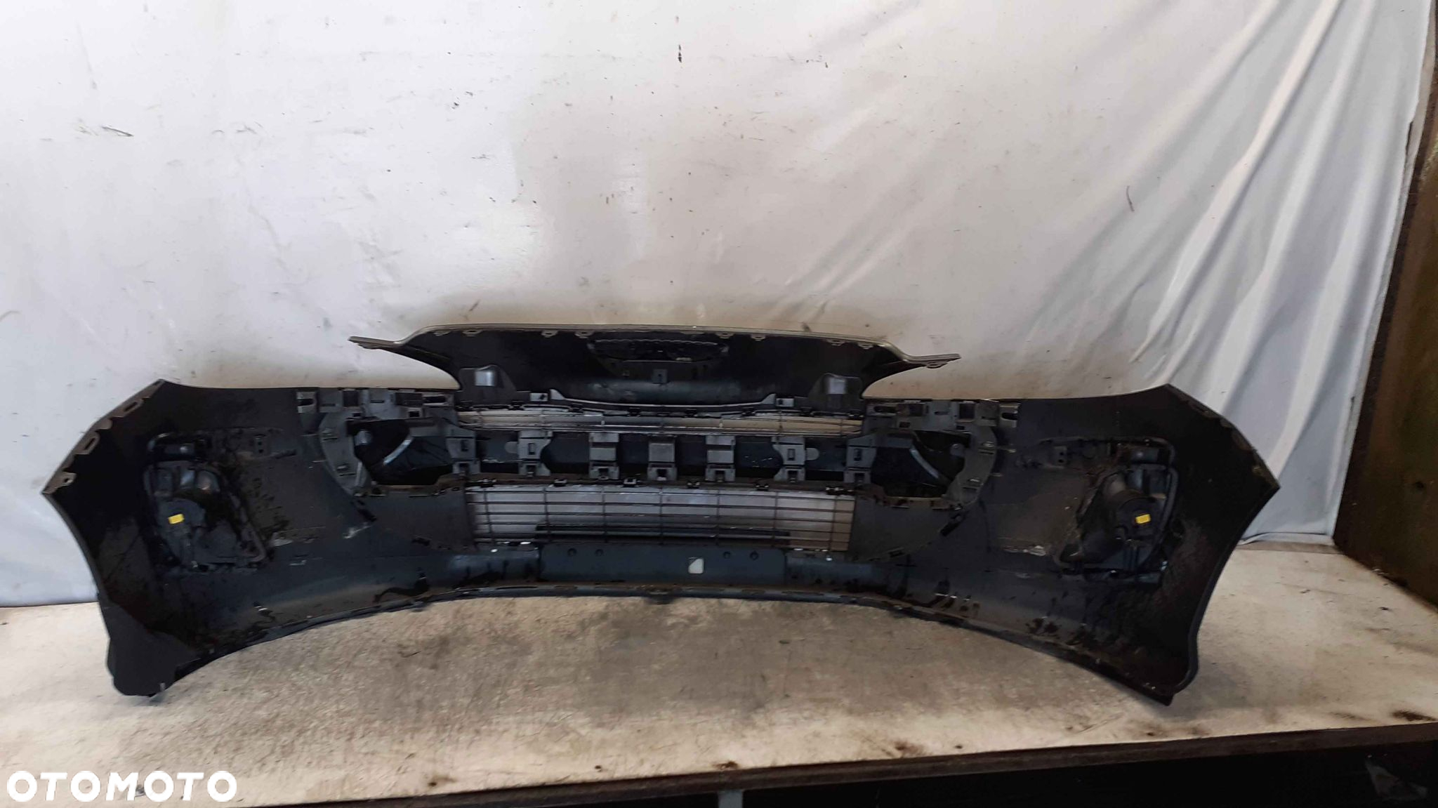 ) ZDERZAK PRZÓD PRZEDNI PEUGEOT 308 KTH SZARY GRAFITOWY HALOGENY - 6