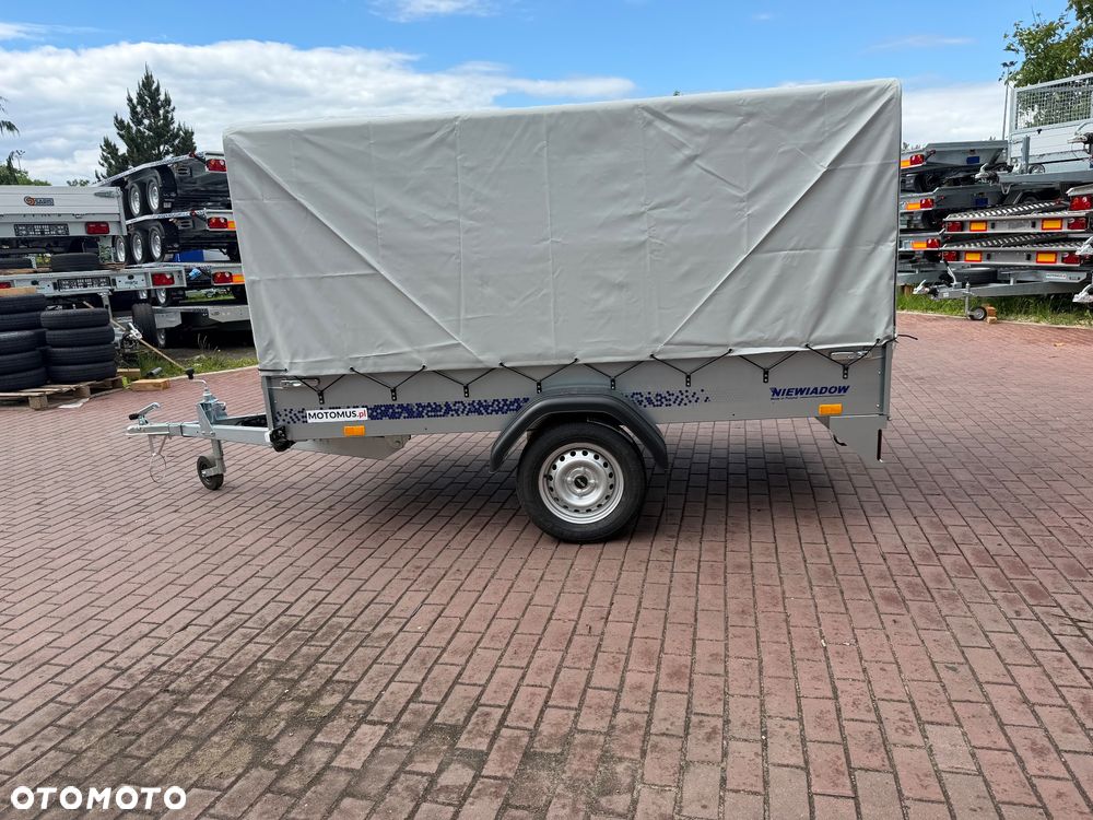 Niewiadów Przyczepa Niewiadów N426U 260x138x35cm z plandeką 1 oś 750kg burty boczne 2mm  MOTOMUS dostawa pod dom - 12