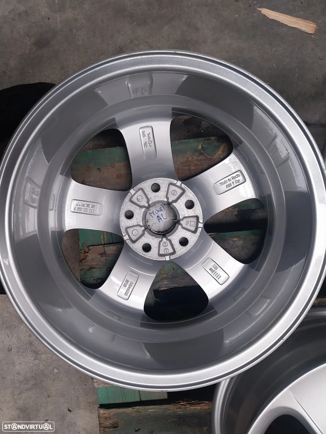Jantes alumínio Seat 16" polegadas - 5