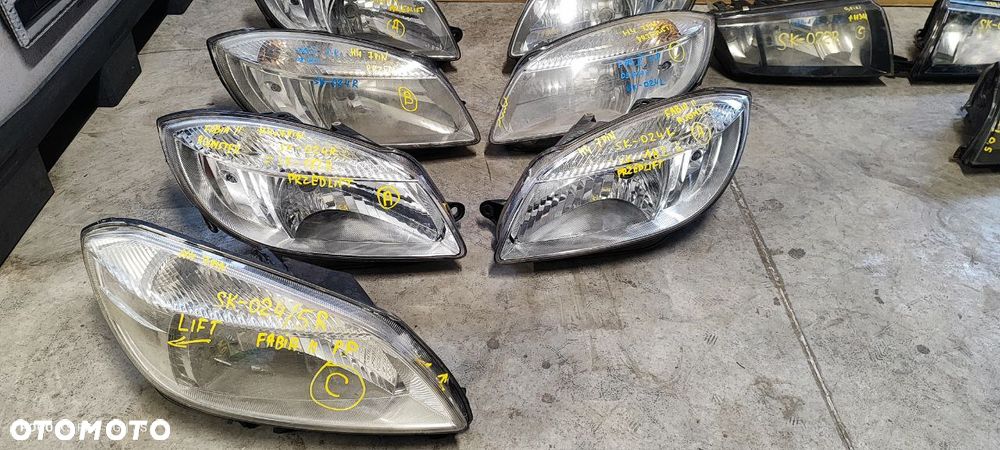 REFLEKTORY LEWE PRAWE SKODA - 9