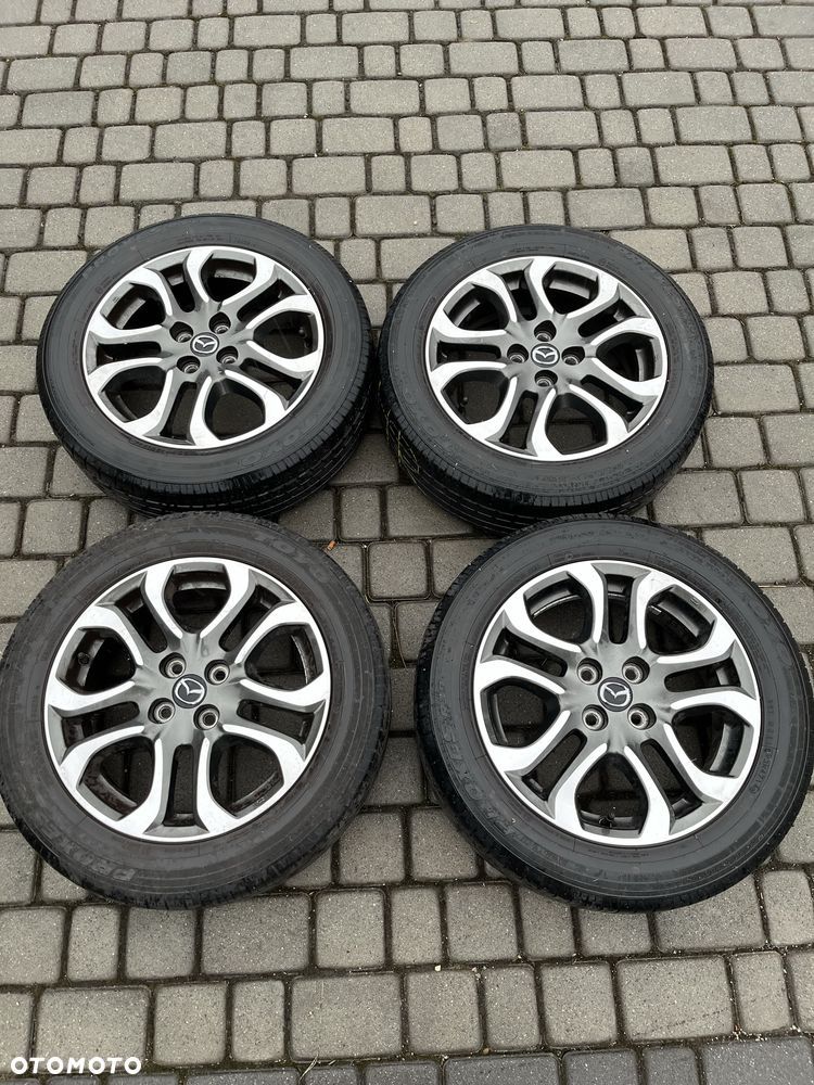 Alufelgi 4x100 16 cali Mazda Hyundai Toyota opony 185/60/16 - 7