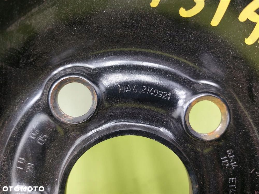 Koło zapasowe FELGA normalne Skoda Fabia I 5x100 6J X 14 ET 43 OPONA - 10