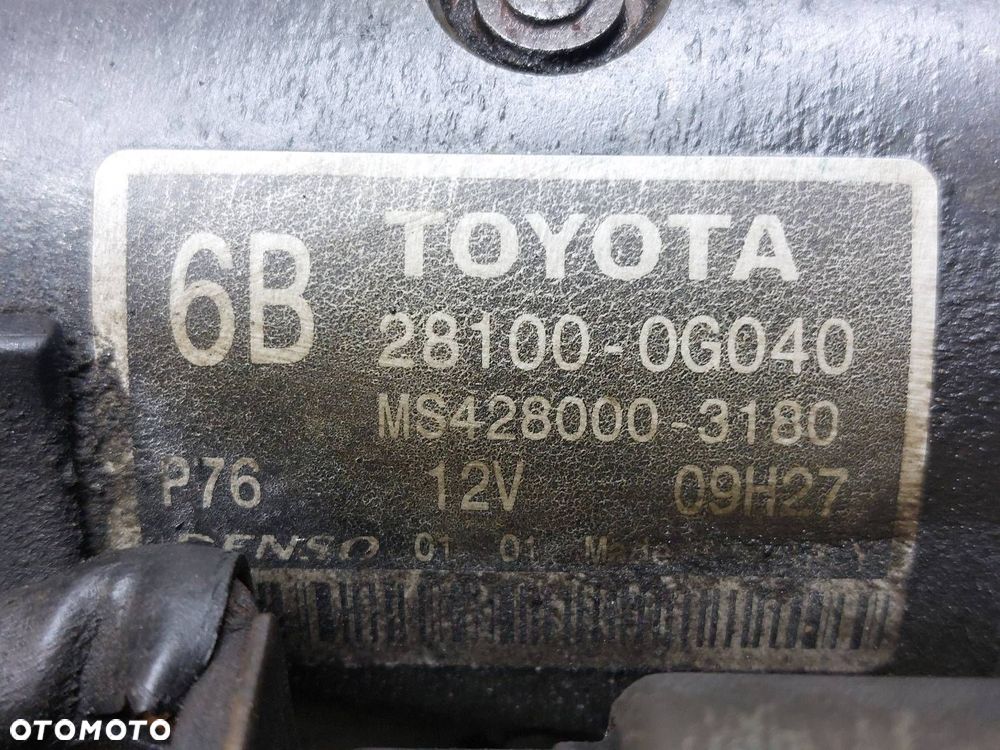 ROZRUSZNIK TOYOTA AVENSIS T25 2.2 D4D 28100-0G040 - 2