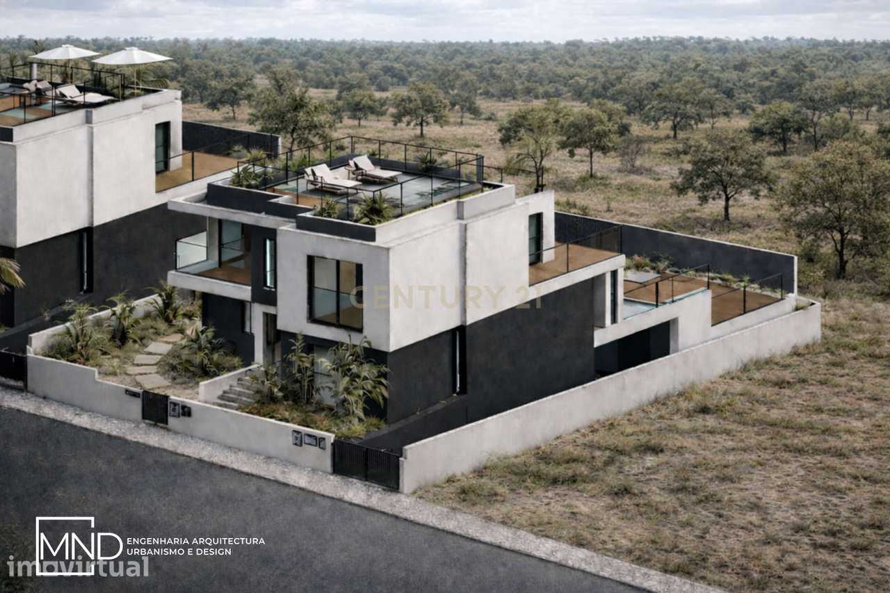 Moradia T4 em pré-construção com piscina aquecida e rooftop na Urbaniz - Grande imagem: 2/5