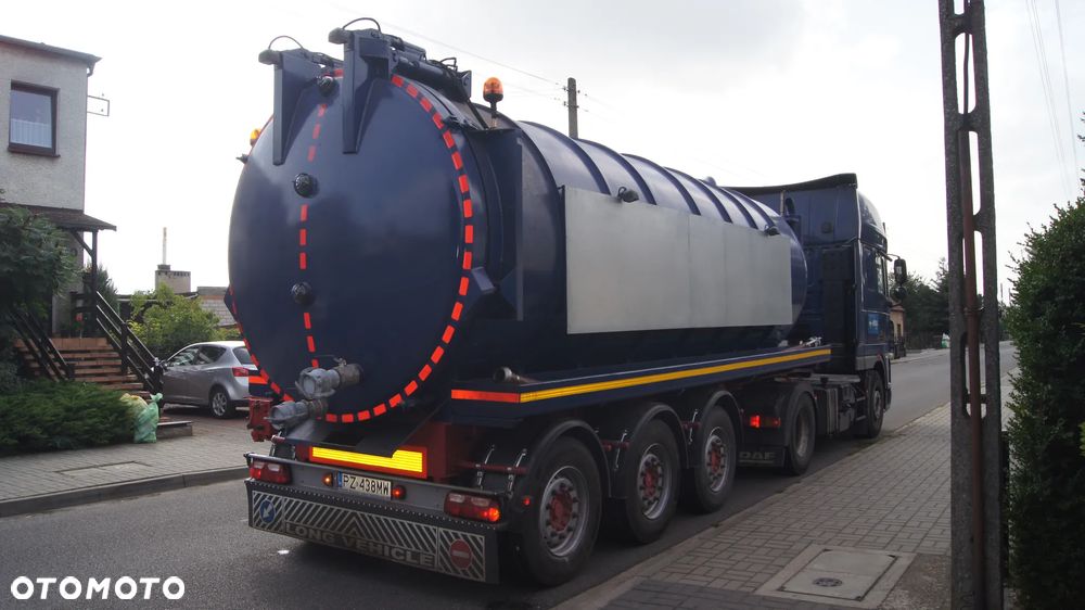 naczepa asenizacyjna ze zbiornikiem cysterna beczka zabudowa asenizacyjna - 2