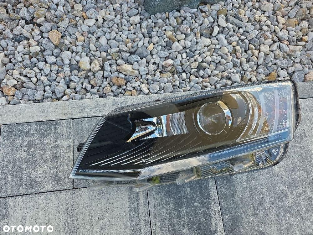 SKODA OCTAVIA 3 III 5E1 Lampa lewa przód Bi-Xenon Dynamic Led 5E1941015B - 6