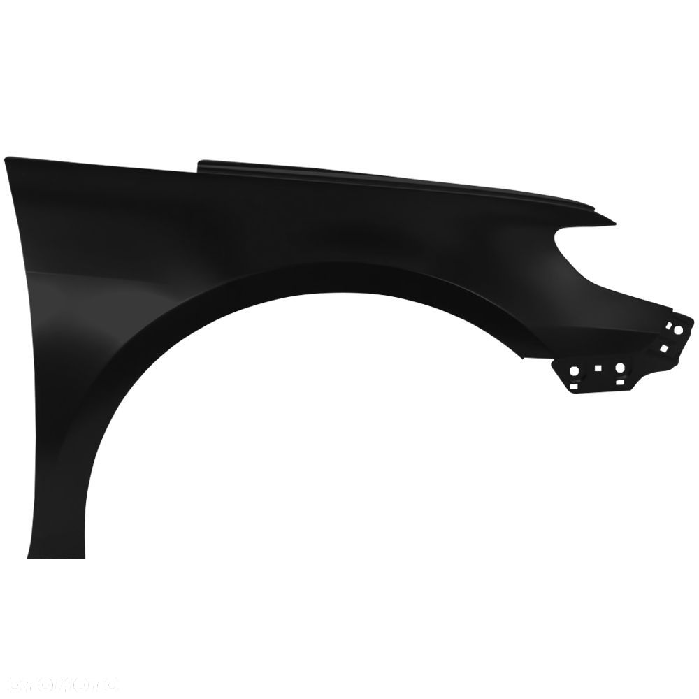 BLU Błotnik VW VOLKSWAGEN PASSAT CC L041 LO41 prawy czarny 2008-2012 przód Schwarz - 2