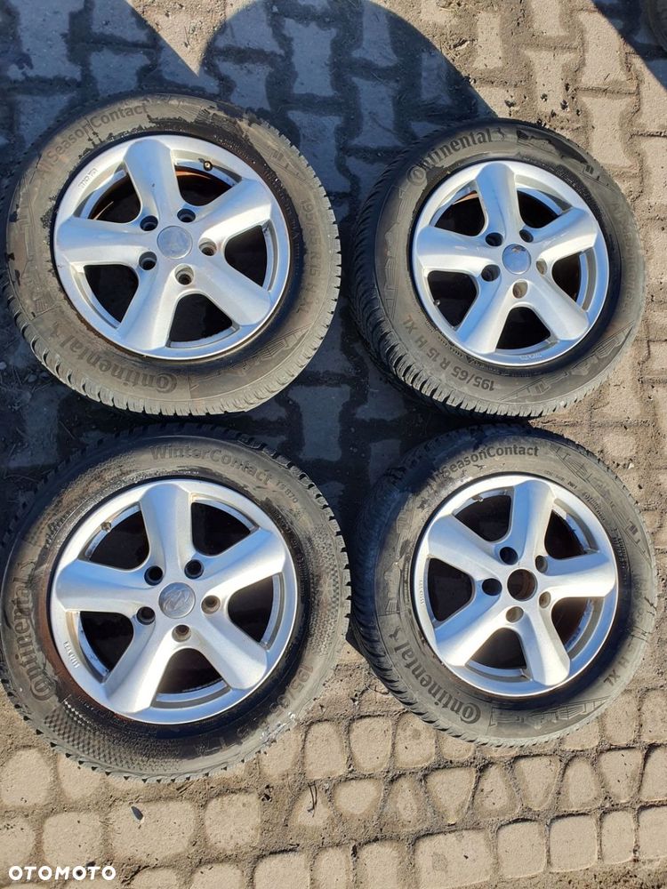 FELGI ALUMINIOWE koła lato 6JX15H2 5X114,3 DBV SAMOA HYUNDAI KIA et45 - 1