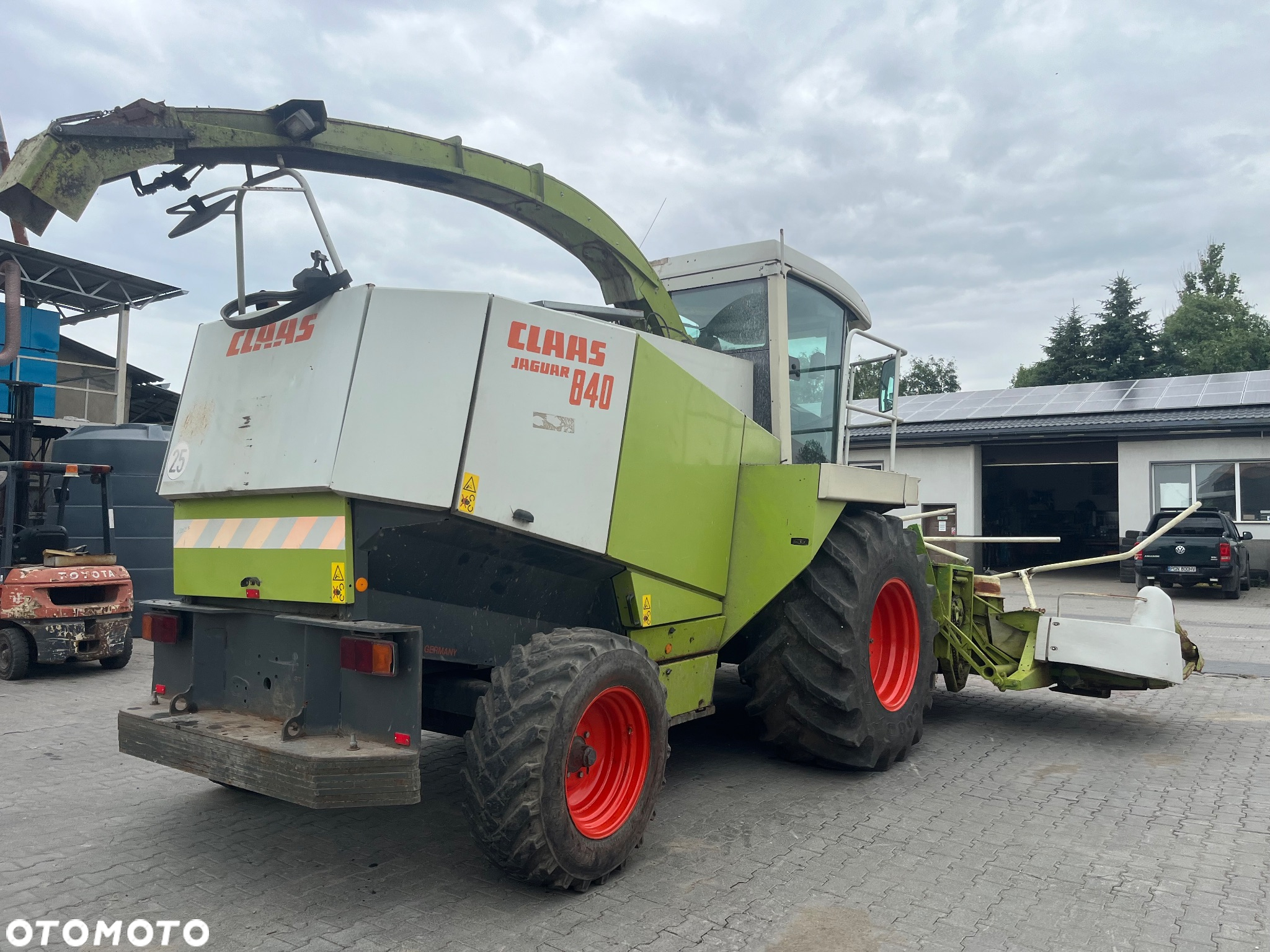 Claas Jaguar 840 + RU 600 - 2