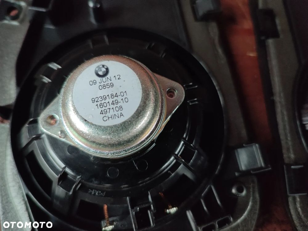 BMW F10 / F10N / F11 / F11N / F39 / F45 / F46 / F48 ORYGINALNE GŁOŚNIKI ŚREDNIOTONOWE STEREO LEWY / PRAWY O NR. 9 169 691 / 8 715 683 OEM W BDB STANIE - 11