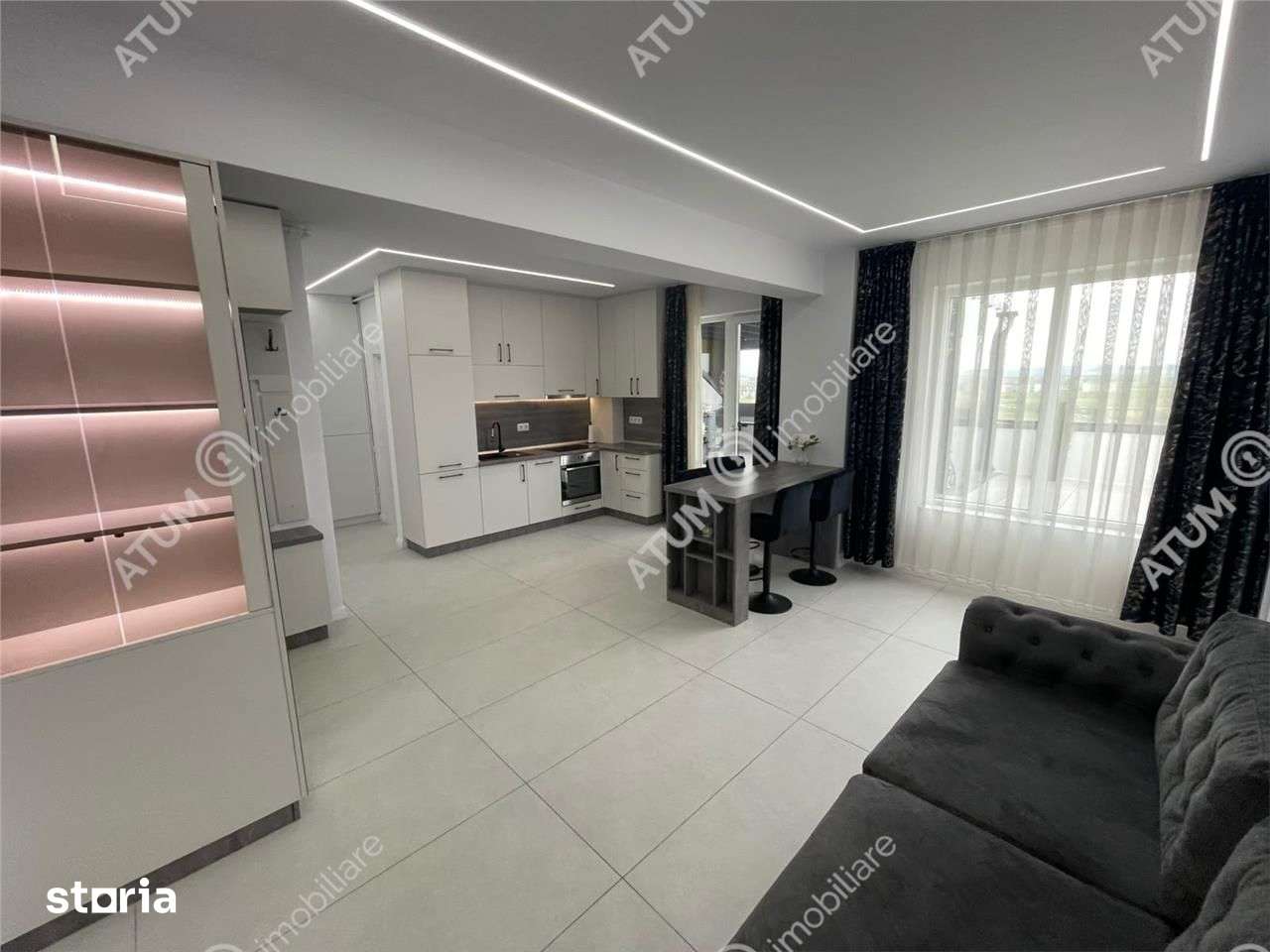 Penthouse cu 2 camere terasa si loc de parcare Calea Surii Mici Sibiu — fotografia 2