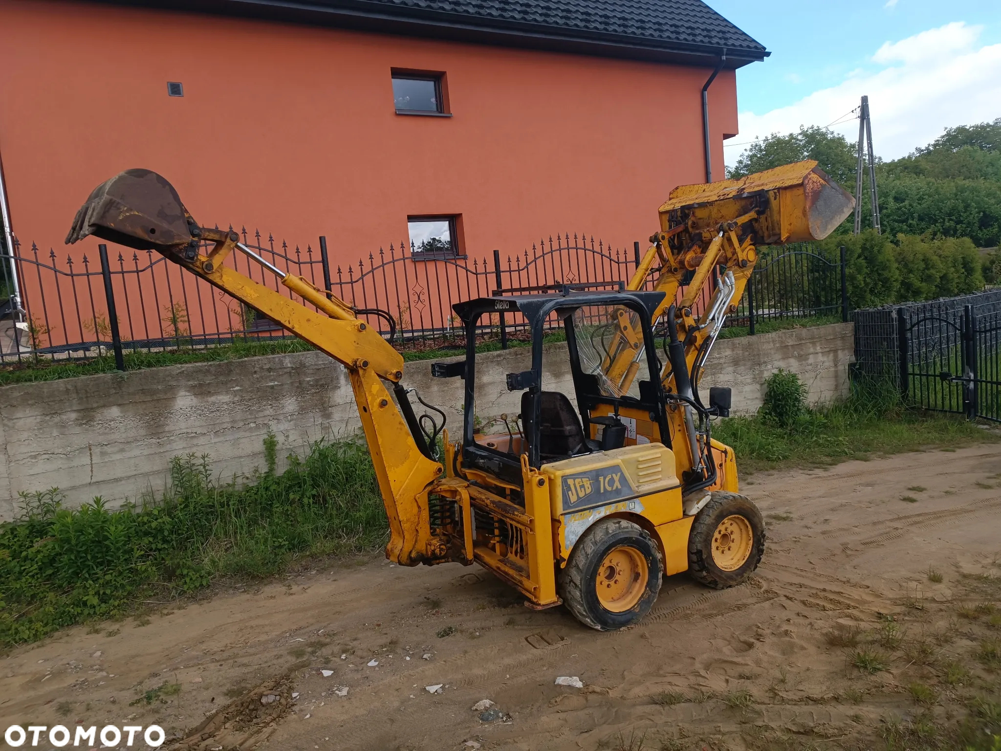 1cx jcb mini koparko ładowarka bobcat - 4