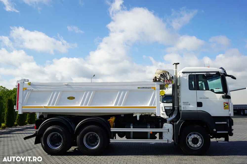 MAN TGS 33.360 / 6x4 / BASCULATOR / HIDRODECKER / MEILLER KIPPER / BORDMATIC / AUTOMAT / EURO 5 - 14