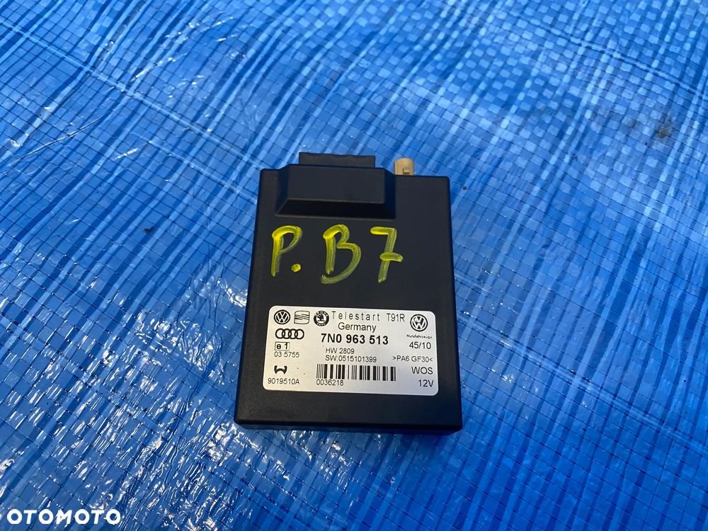 MODUŁ STEROWNIK WEBASTO VW PASSAT B7 SKODA SEAT AUDI 7N0963513 ORYGINAŁ - 1