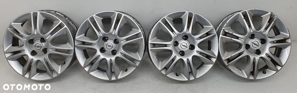 ALUFELGA FELGA 16 6J ET40 4X100 OPEL CORSA D 4SZT - 1
