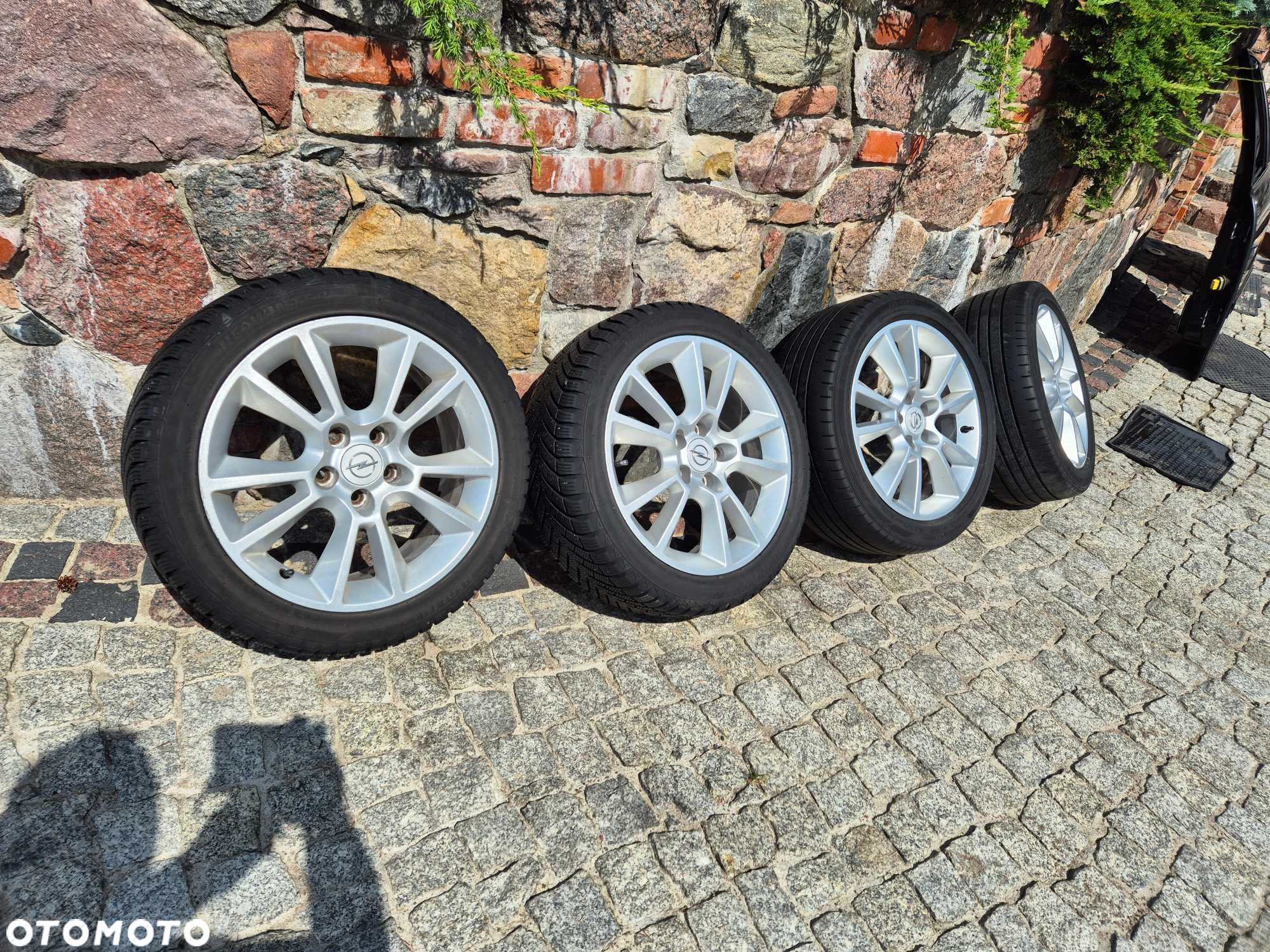 koła alufelgi opel astra h zafira b OPC 5X110 225/45R17 ET39 oryginał - 3
