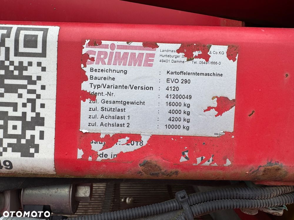 Grimme EVO 290 - 11