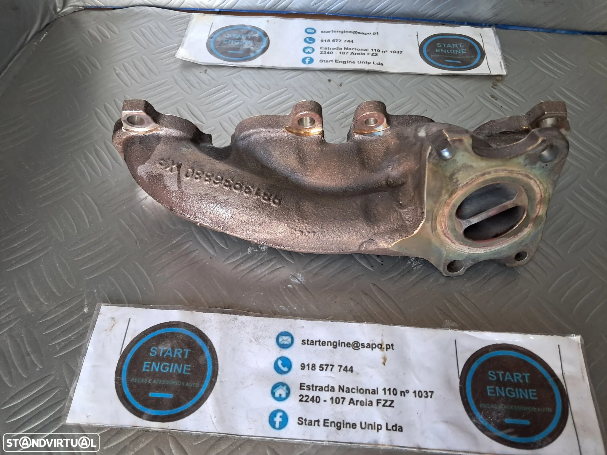Coletor do Turbo Peugeot 207 3008 308 5008 508 RCZ 1.6 Turbo Citroen C4 C5 Ds4 Opel DS7 - 2