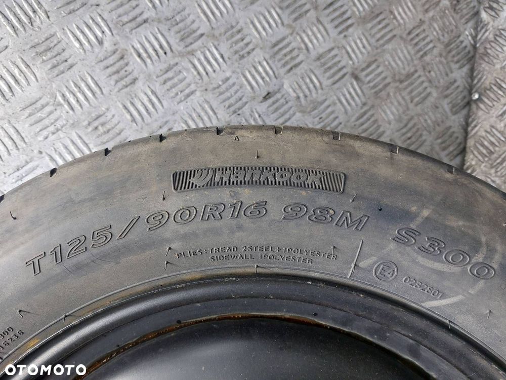 DOJAZDÓWKA KOŁO 5x108 4Jx16 ET25 FI63,4 125/90R16 FORD MONDEO MK4 1S71MH - 4