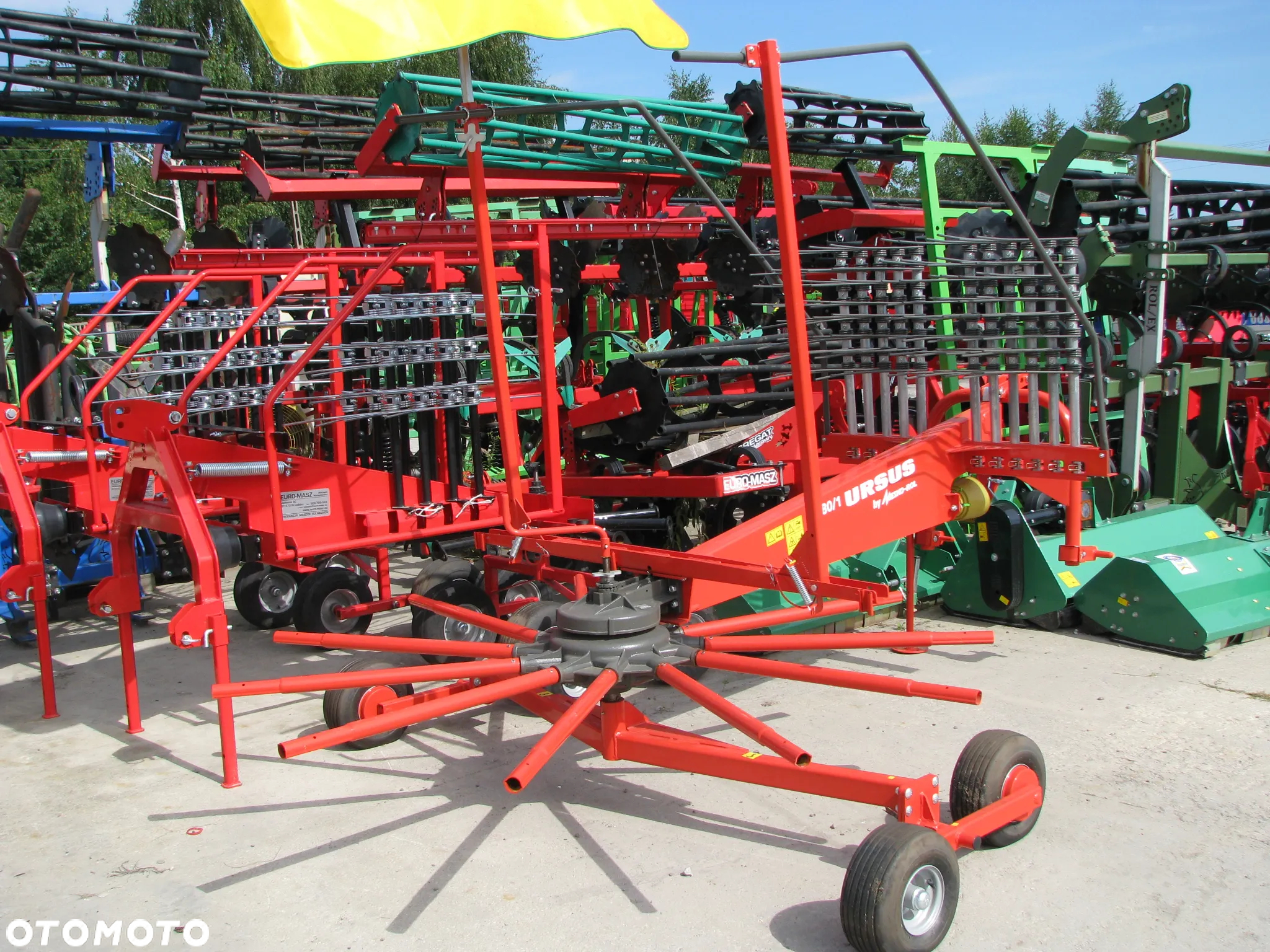 Pronar Zgrabiarka karuzelowa jednowirnikowa 3,2m 3,5m 3,6m 4,2m / Kowalski ZK36 Z586, ZK42 Z586/1, Euro-Masz ZG-350, Promar Z230 , Mesko-Rol&Ursus ZK-320 ZK-420 Z-275 , Pronar, ZKP-420 - 11