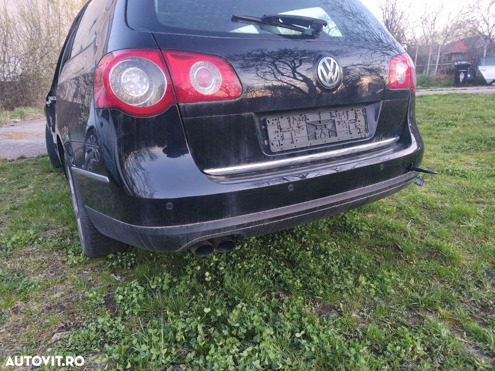 Bară spate Volkswagen Passat B6 break variant combi L041 negru - 1