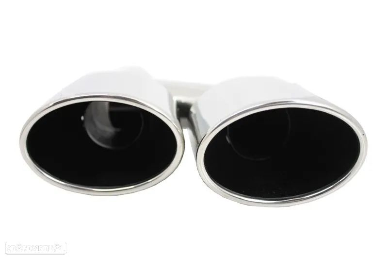 Ponteiras de Escape Mercedes Amg C / CLS / E / SL / SLK W204 W211 W218 R230 R171 - 4
