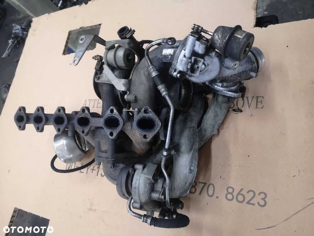 TURBOSPRĘŻARKI BMW E83 E60 E90 X3 3.5d 3.0sd M57 286KM 7796355 Bi TURBO - 3
