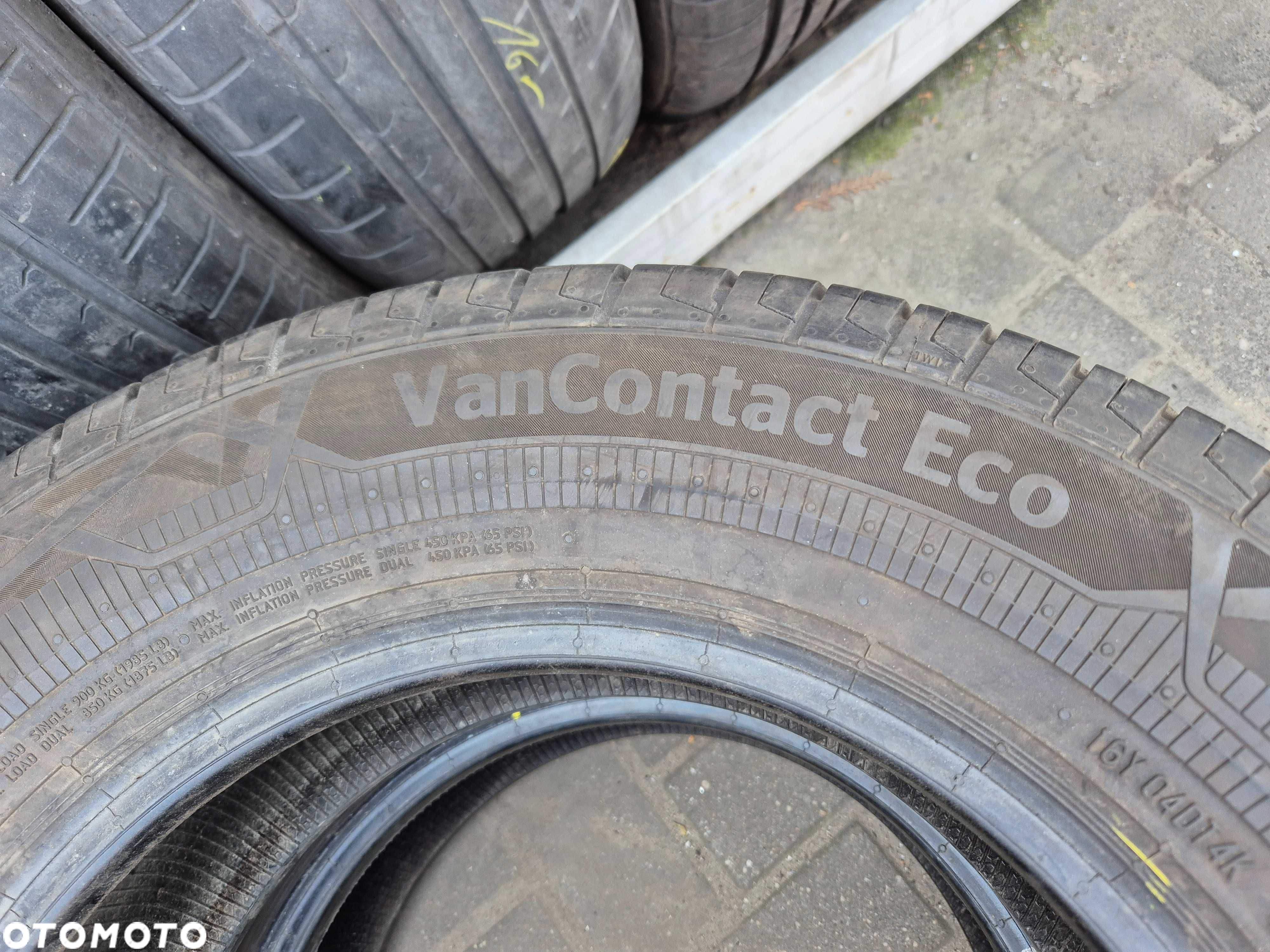 Continental VanContact Eco 215/65r15C 104/102T 7-8mm N2906 - 8