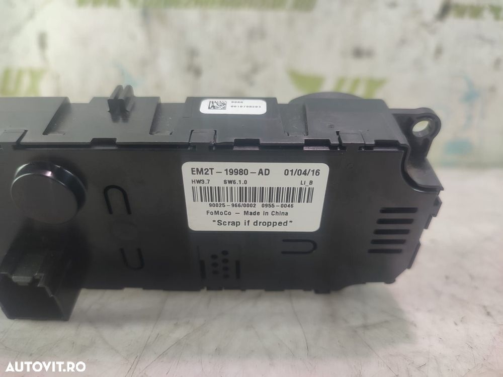 Panou clima AC spate em2t-19980-ad Ford Galaxy 3 [2015 - 2020] 2.0 td - 3