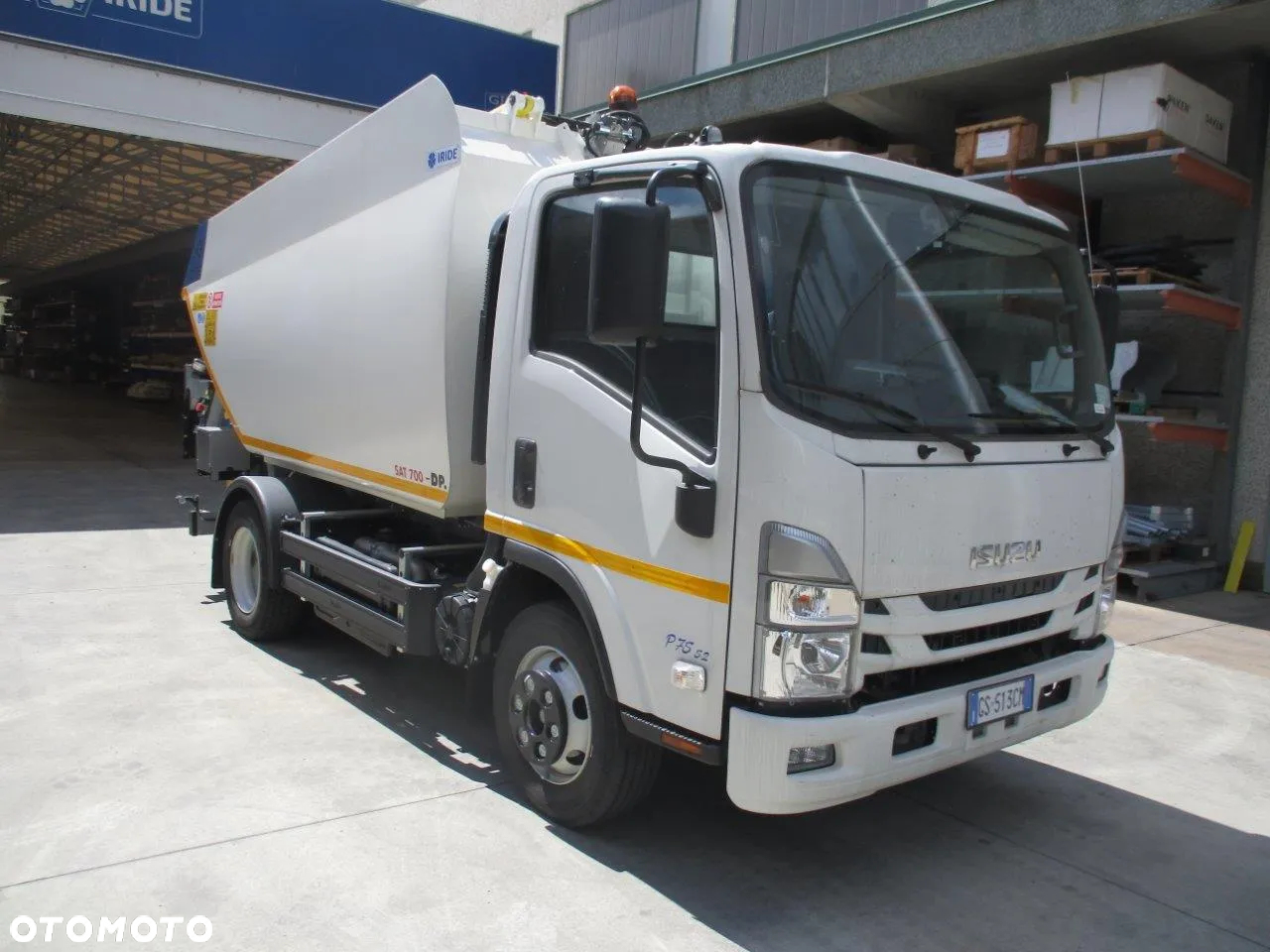 Isuzu p75 śmieciarka z nową zabudową IRIDE - 7