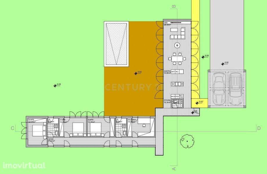 Terreno com Projecto para uma Moradia (Azinhaga/Torres Vedras) - Grande imagem: 2/14