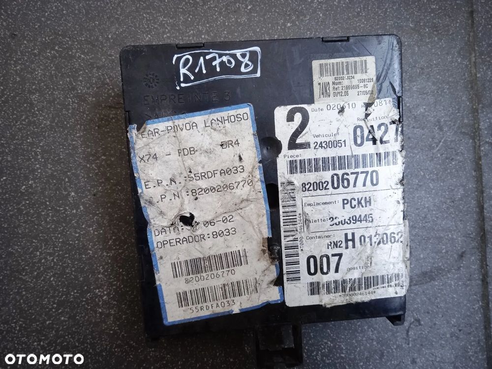 Moduł BSI Renault Megane II 1.6 b	820026770 - 2