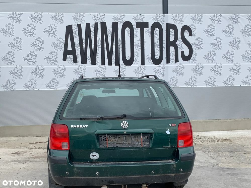 VOLKSWAGEN PASSAT 2000 *SAMOCHÓD NA CZĘŚCI* 1286 MASKA, LAMPA, DRZWI, LUSTERKO, ZDERZAK, GRILL, BŁOTNIK, KLAPA, BELKA, DESKA, FOTELE, KANAPA, ĆWIARTKA KIEROWNICA, TARCZE, ZACISKI, ZAWIESZENIE, KOMPLETNY PRZÓD, KOMPLETNY TYŁ, LICZNIK, ZEGARY, PRAWE LEWE PRZÓD TYŁ - 4