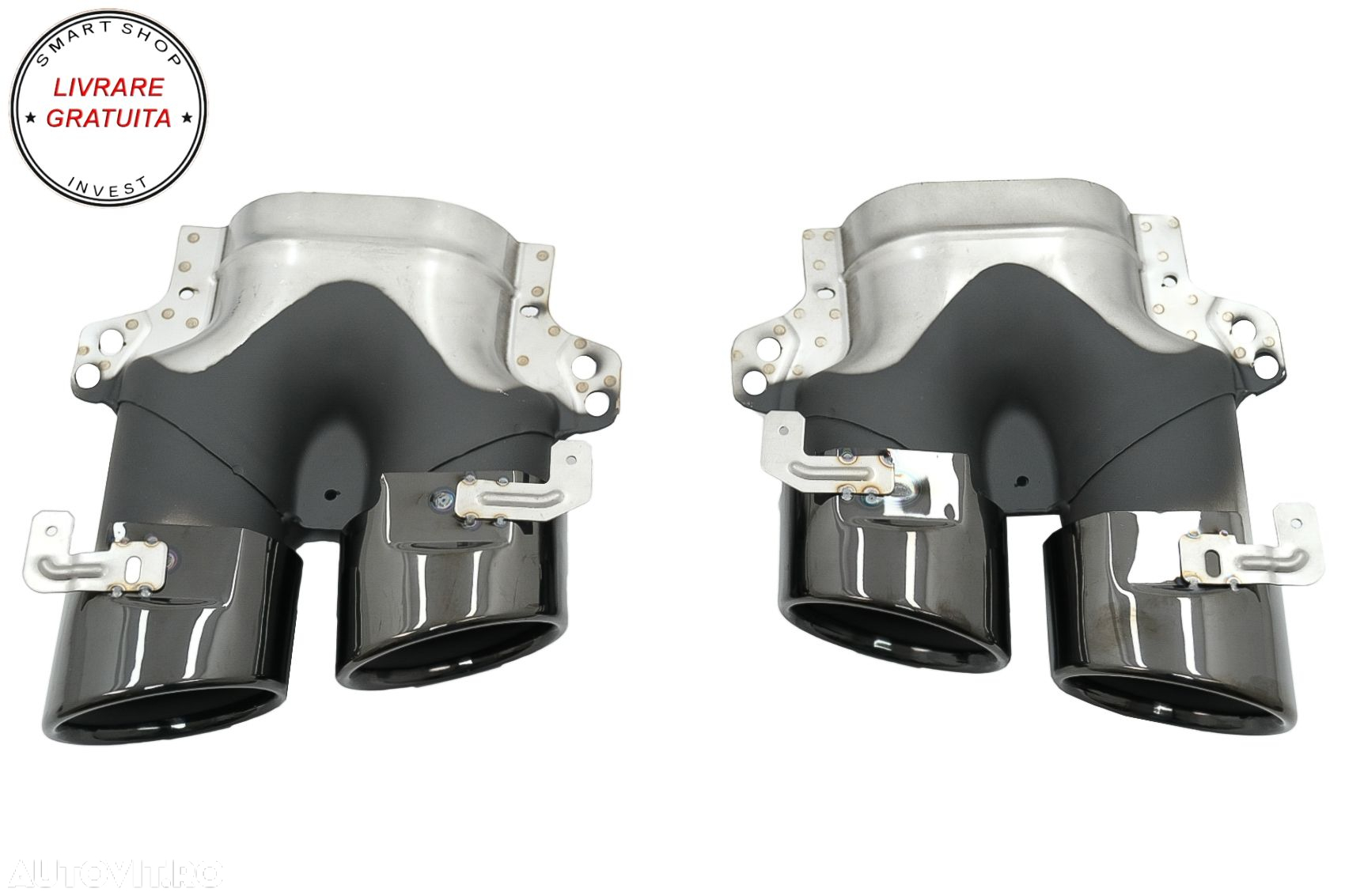 Difuzor Bara Spate cu Ornamente Toba Mercedes E-Class W213 (2016-2019) E53 Design - livrare gratuita - 8