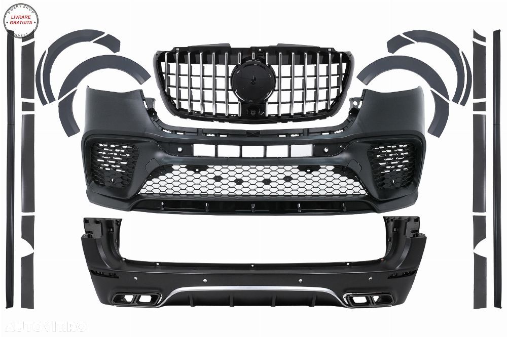 Pachet Exterior Complet Mercedes Sprinter W907 W910 5.9 meter (2019-2021)- livrare gratuita - 1