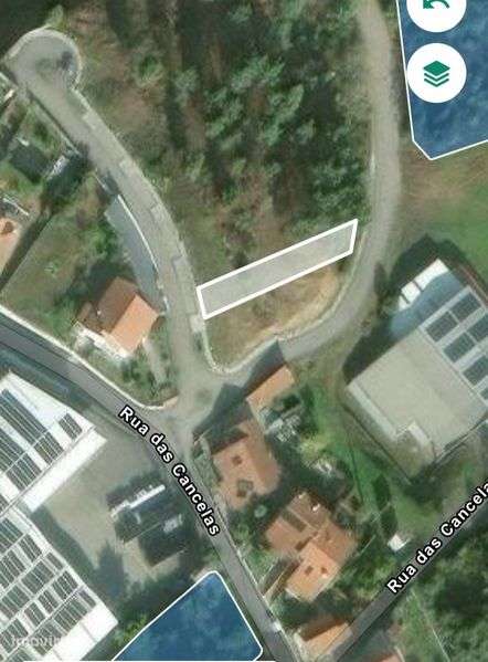 Terreno para construção loteado Bustelo, Oliveira de  Azeméis