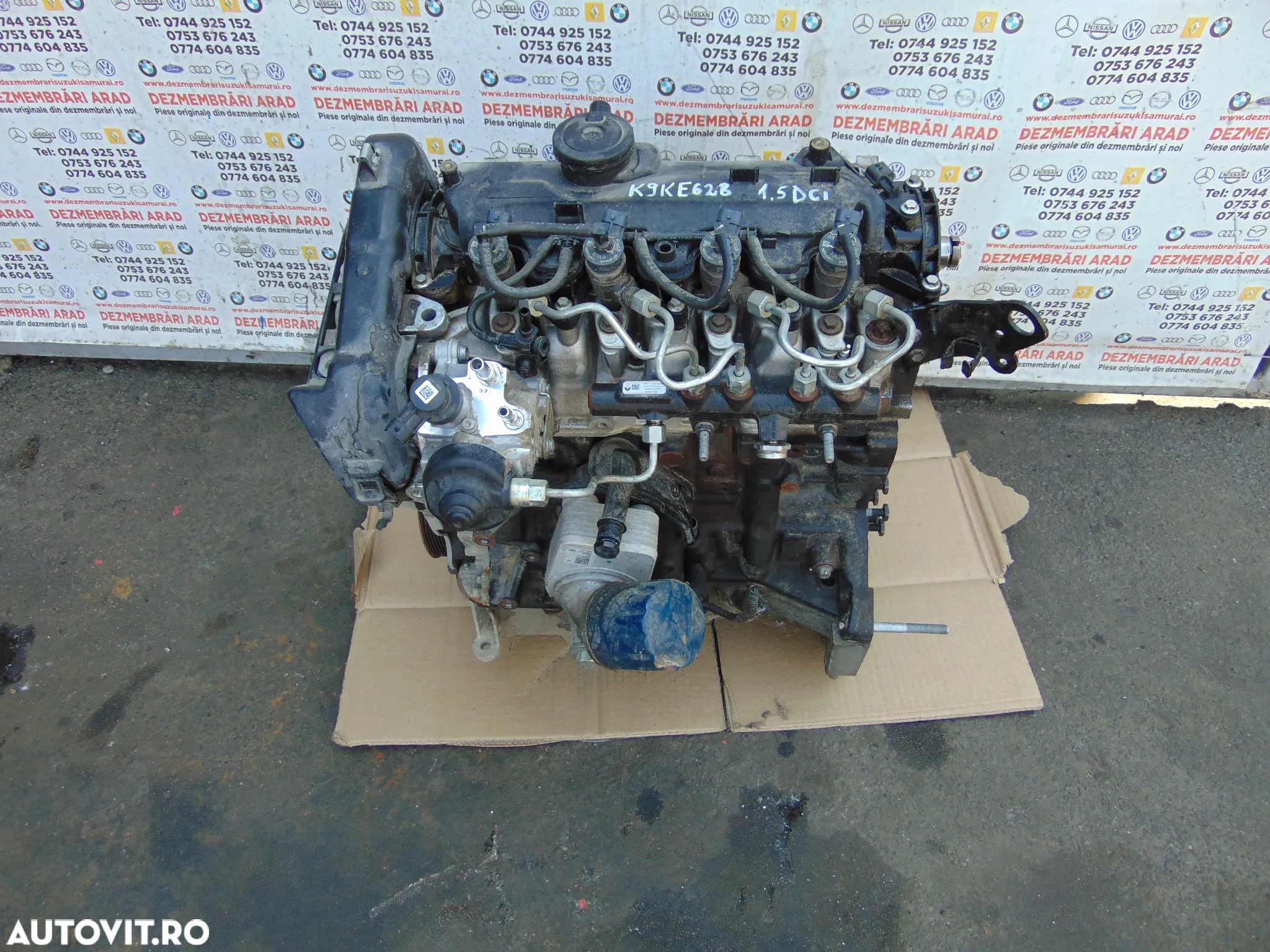 Motor Renault 1.5 k9ke628 Clio 4 Captur Nissan Micra qashqai Dacia Kadjar Sandero Logan Kangoo euro 6 mercedes w177 w247 logan dokker lodgy - 2