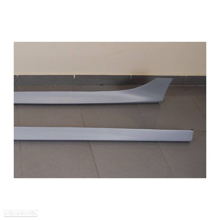 Kit Audi A7 RS7 11-15 Look em plástico Para-choques frontal + difusor traseiro + ponteiras + embaladeiras - 7