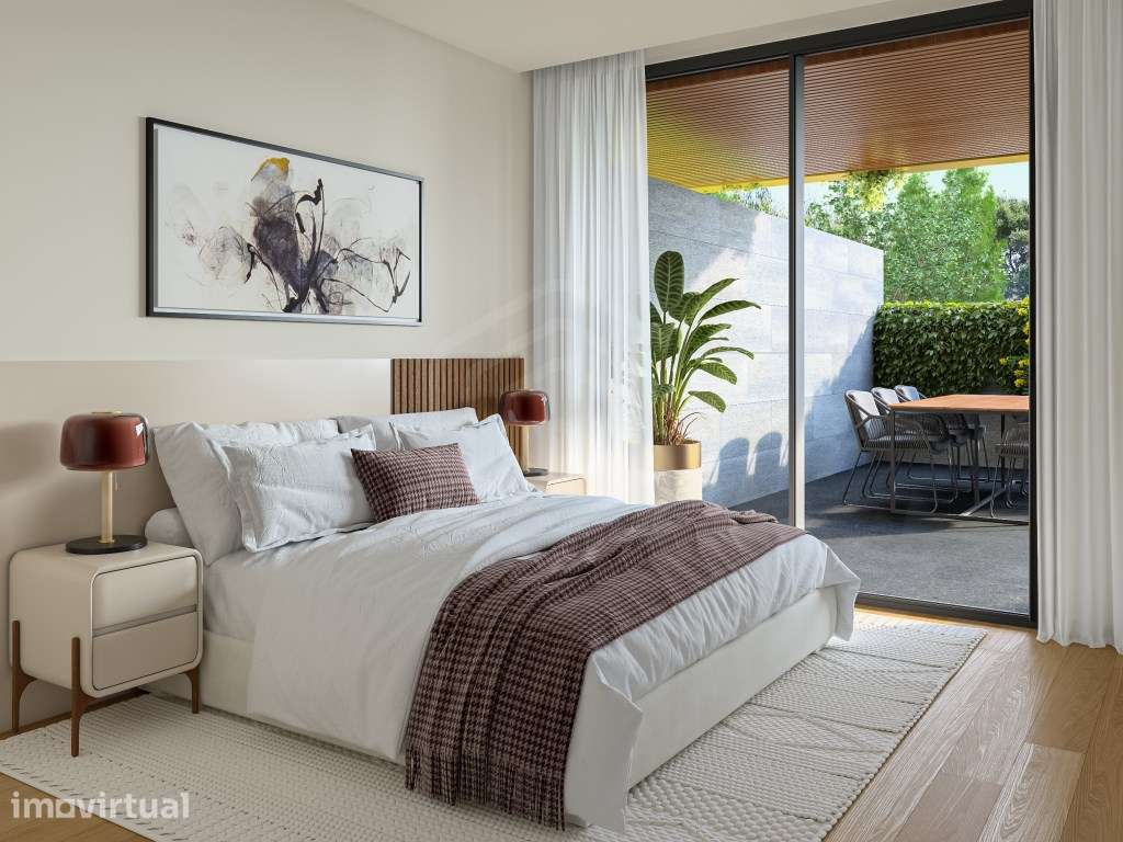 T1 em com varanda de 19 mt Luxuoso Empreendimento em Canidelo - Vil... - Grande imagem: 5/25