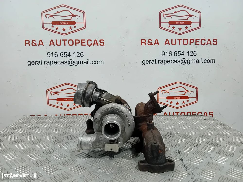 Turbo VW 1.9 TDI 038253016 KP39A Motor Original - 2
