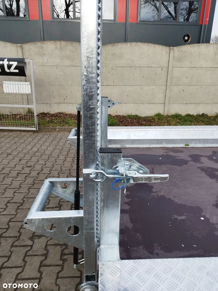 Wiola Przyczepa Wiola B3540 MAX TRAP 390x188 3 osie DMC 3500kg mocna spawana rama minikoparka walec - 13