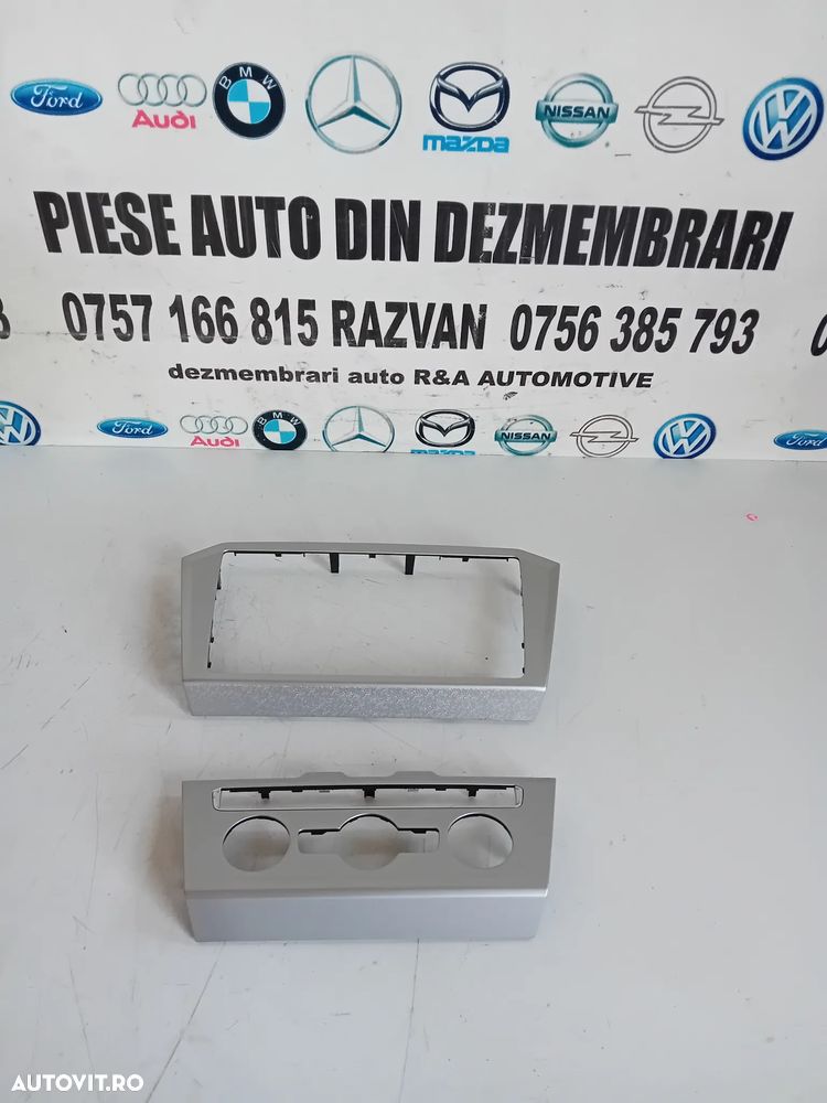 Rama Ornament Trim Navigatie Climatronic Vw Passat B8 AN 2014-2020 Motor DFG Cutie Automata UAX - 3
