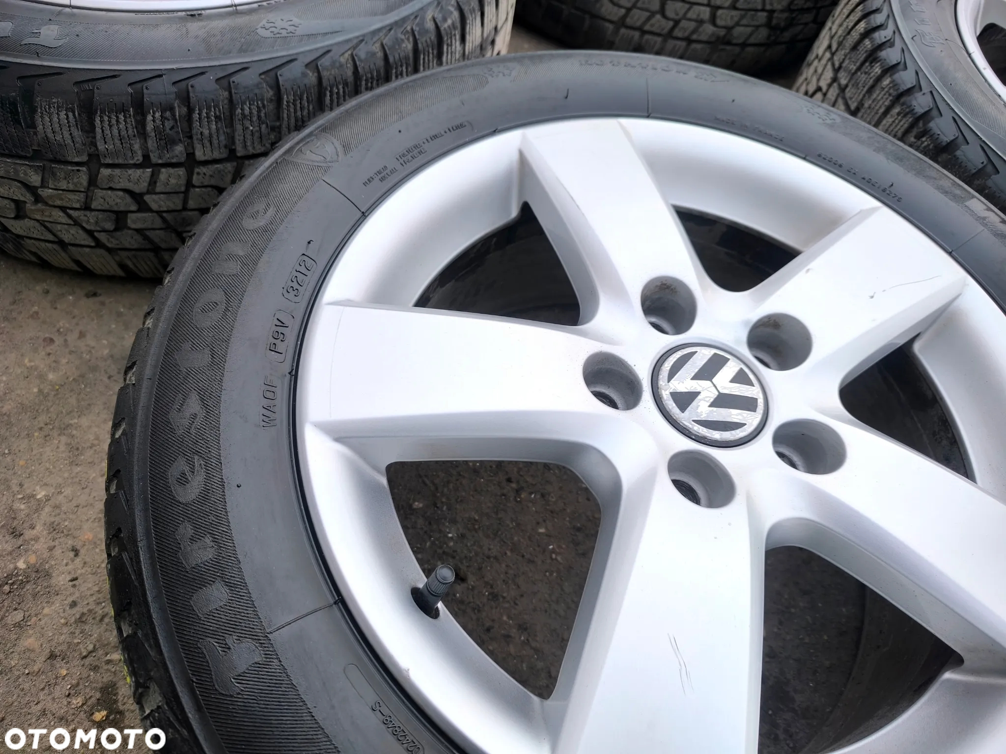 5x112 Alufelgi Felgi Aluminiowe 16 Koła Zimowe Zima VW PASSAT B5 B6 B7 GOLF TOURAN CADDY SHARAN SKODA AUDI SEAT Legnica ALU-RAD 4,5mm 205/55 - 10
