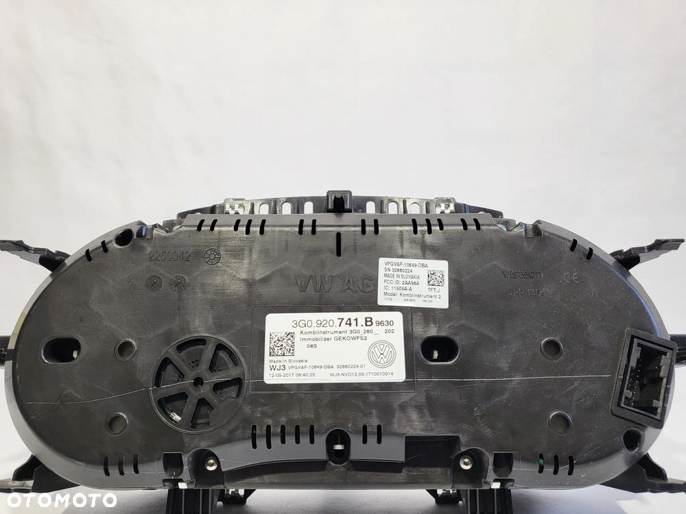 VW PASSAT B8 2.0 TDI LICZNIK ZEGARY  3G0920741B EUROPA - 3