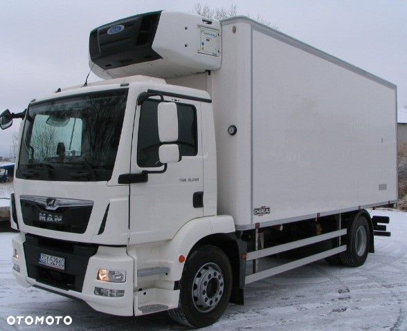 MAN TGM 18.290 / Chłodnia CHEREAU / 3 rury do półtusz / CARRIER SUPRA 1150 - 2